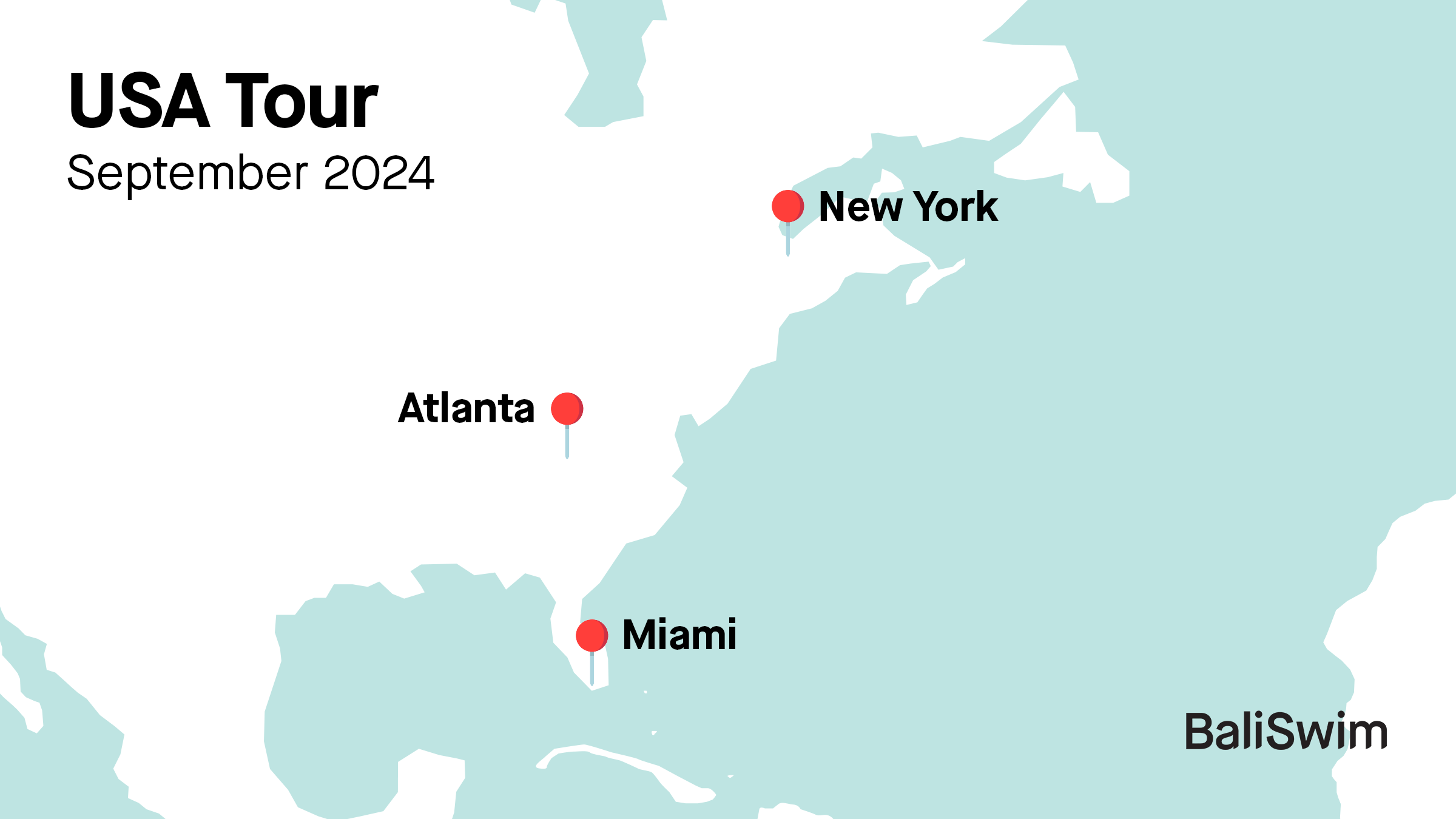 Bali Swim's USA Tour 2024